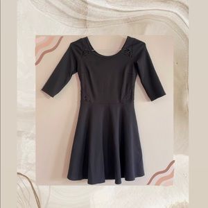 Hollister dress, size: small, color: black with small lace details